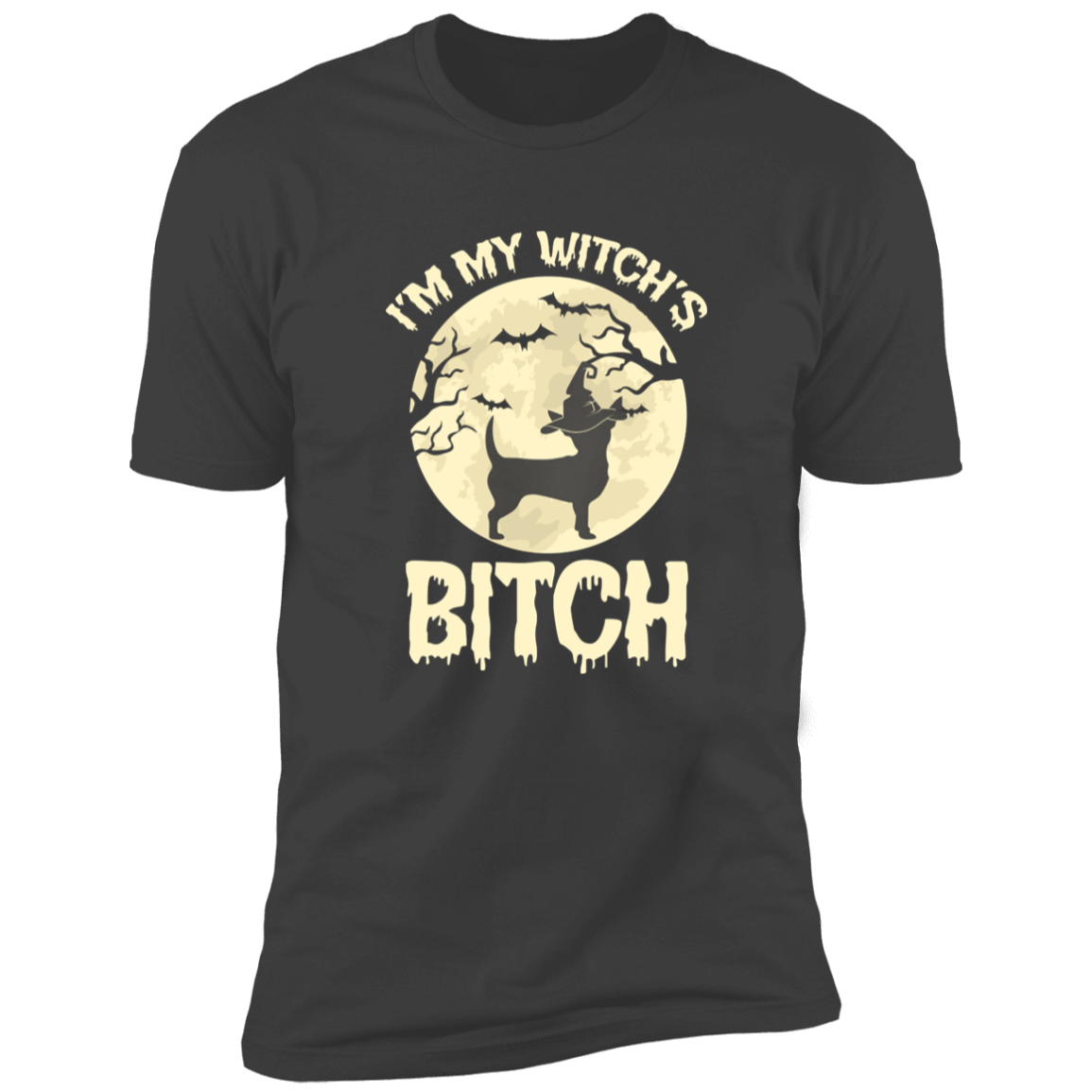 Witch's Bitch, Chihuahua - Premium Short Sleeve Tee