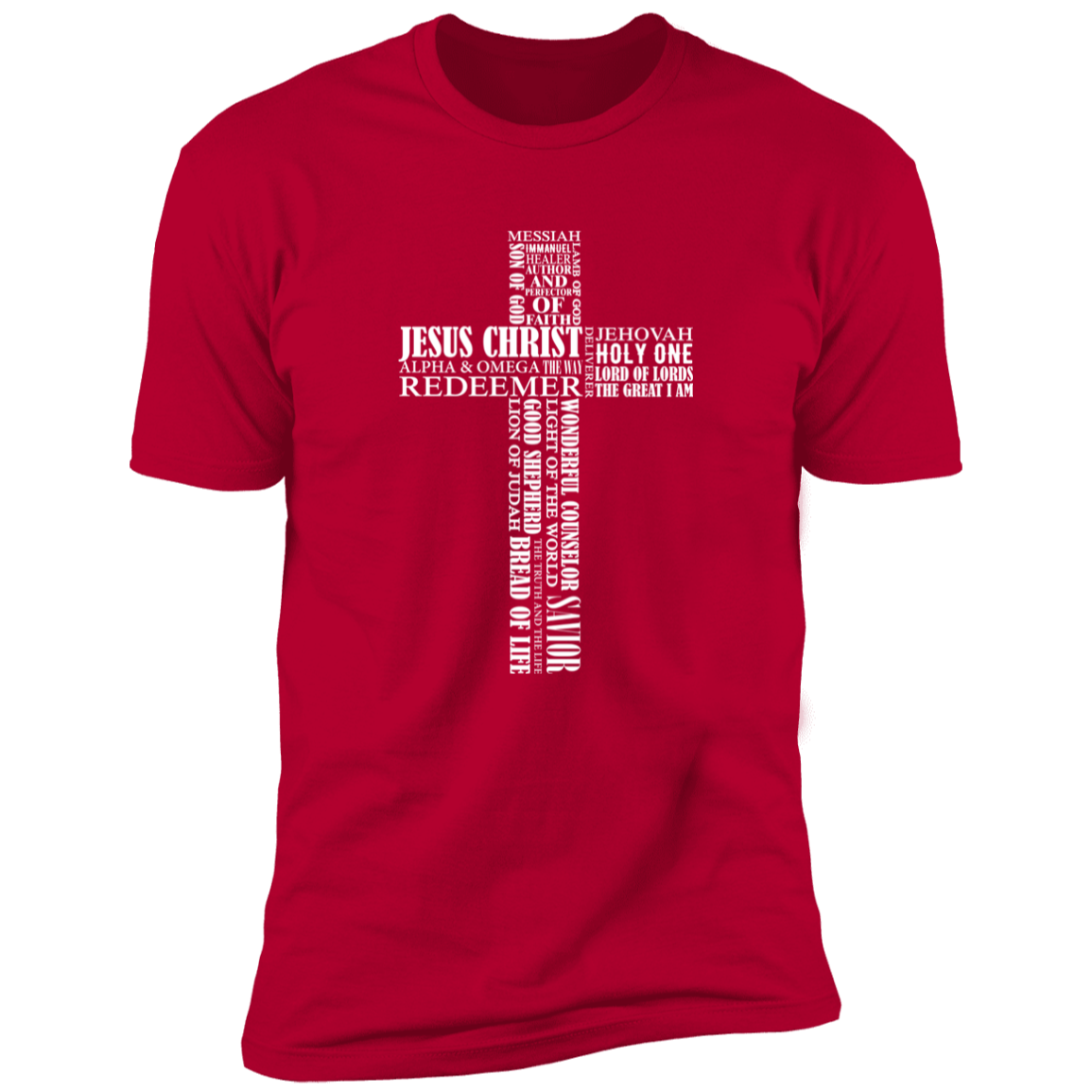 Word Cross - Premium Short Sleeve Tee
