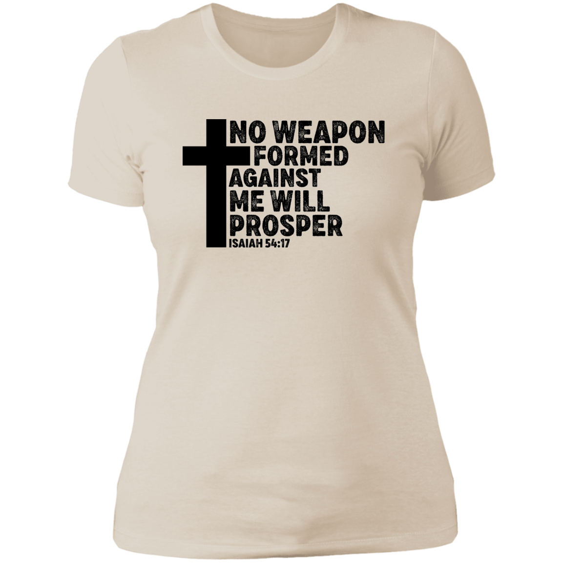No Weapon Formed - Ladies' Boyfriend T-Shirt