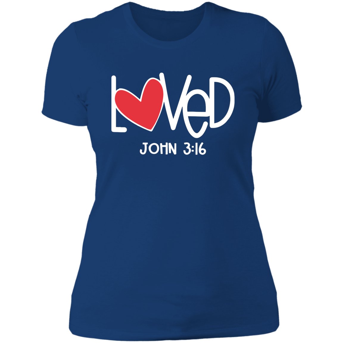 Loved - Ladies' Boyfriend T-Shirt