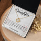 To My Daughter | I Love You To Pieces (Love Knot Necklace)