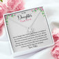love knot, love knot necklace, daughter jewelry, daughter gift, gift for daughter, mom to daughter gift, dad to daughter gift, daughter graduation, daughter birthday gift, daughter christmas gift, best daughter gift