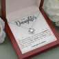 To My Daughter | I Love You To Pieces (Love Knot Necklace)