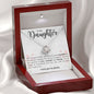 To My Daughter | I Love You To Pieces (Love Knot Necklace)