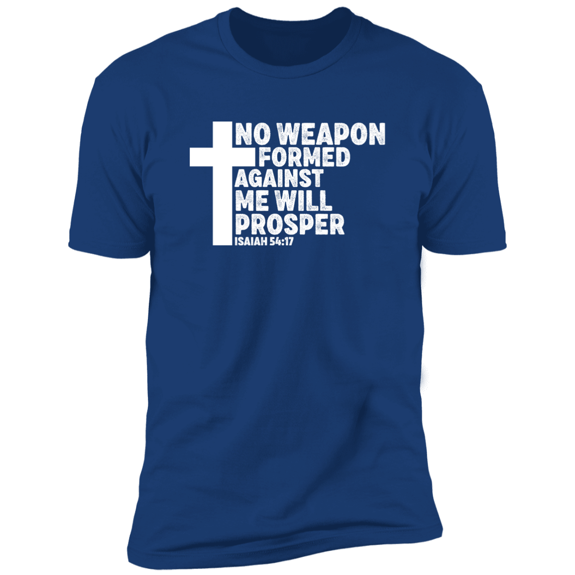 No Weapons Formed Against Me - Premium Short Sleeve Tee