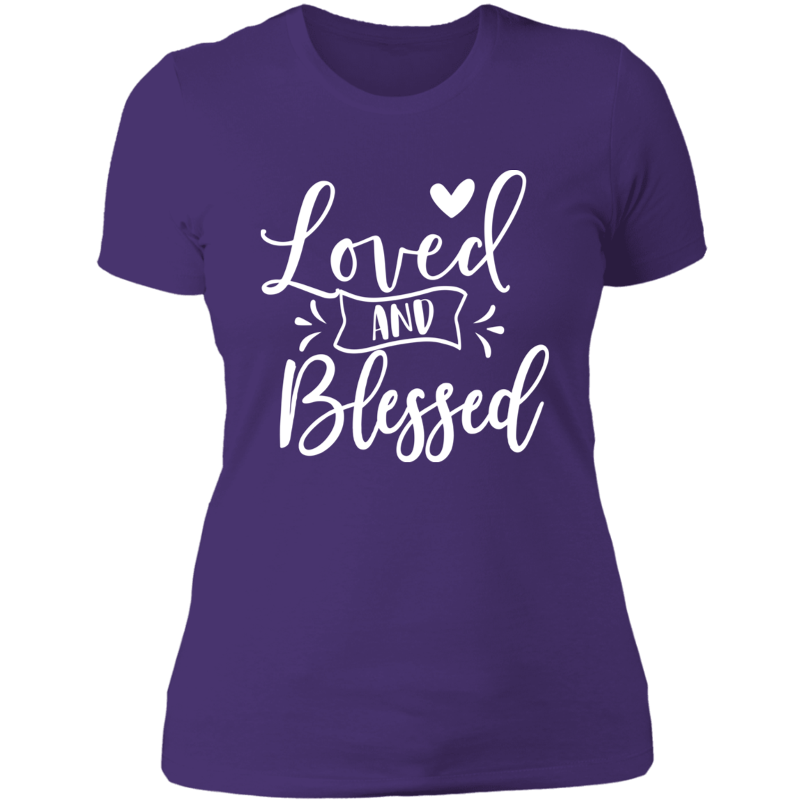 Love and Blessed - Ladies' Boyfriend T-Shirt