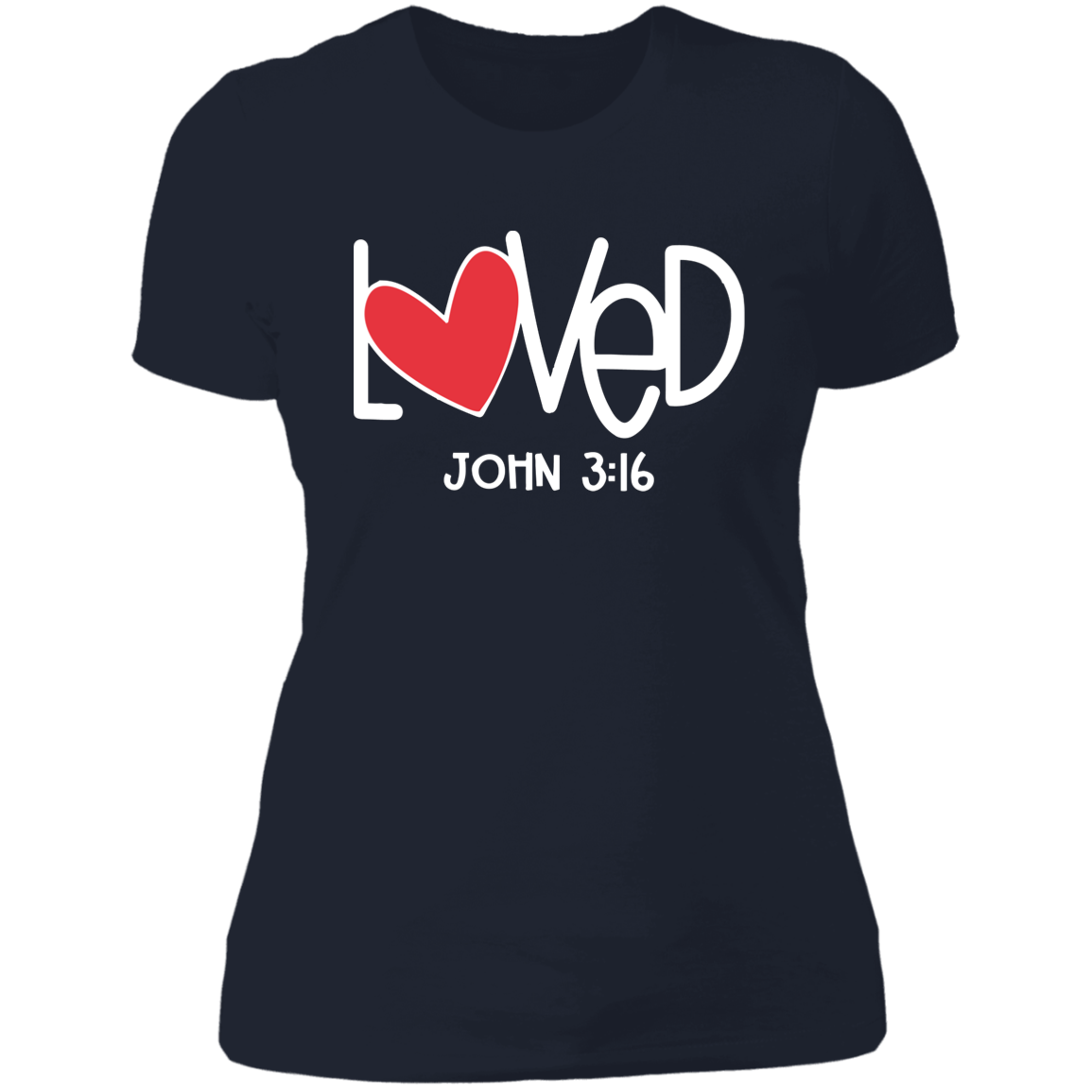 Loved - Ladies' Boyfriend T-Shirt