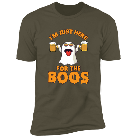 I'm Just Here For The BOOS - Premium Short Sleeve Tee