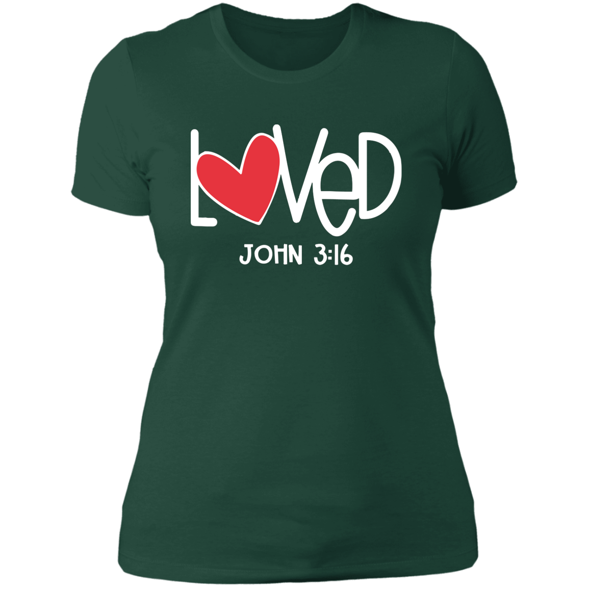 Loved - Ladies' Boyfriend T-Shirt
