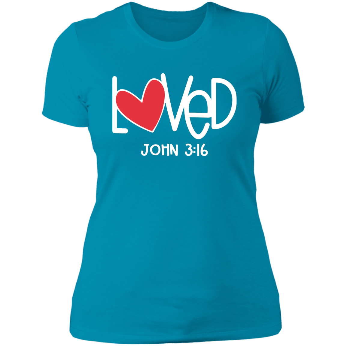Loved - Ladies' Boyfriend T-Shirt