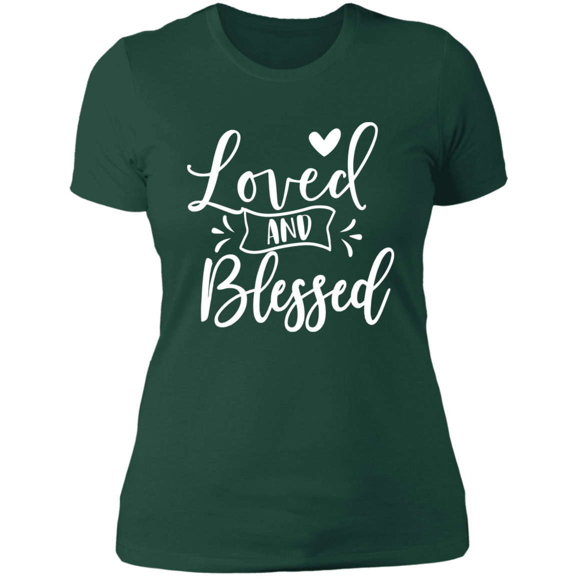 Love and Blessed - Ladies' Boyfriend T-Shirt