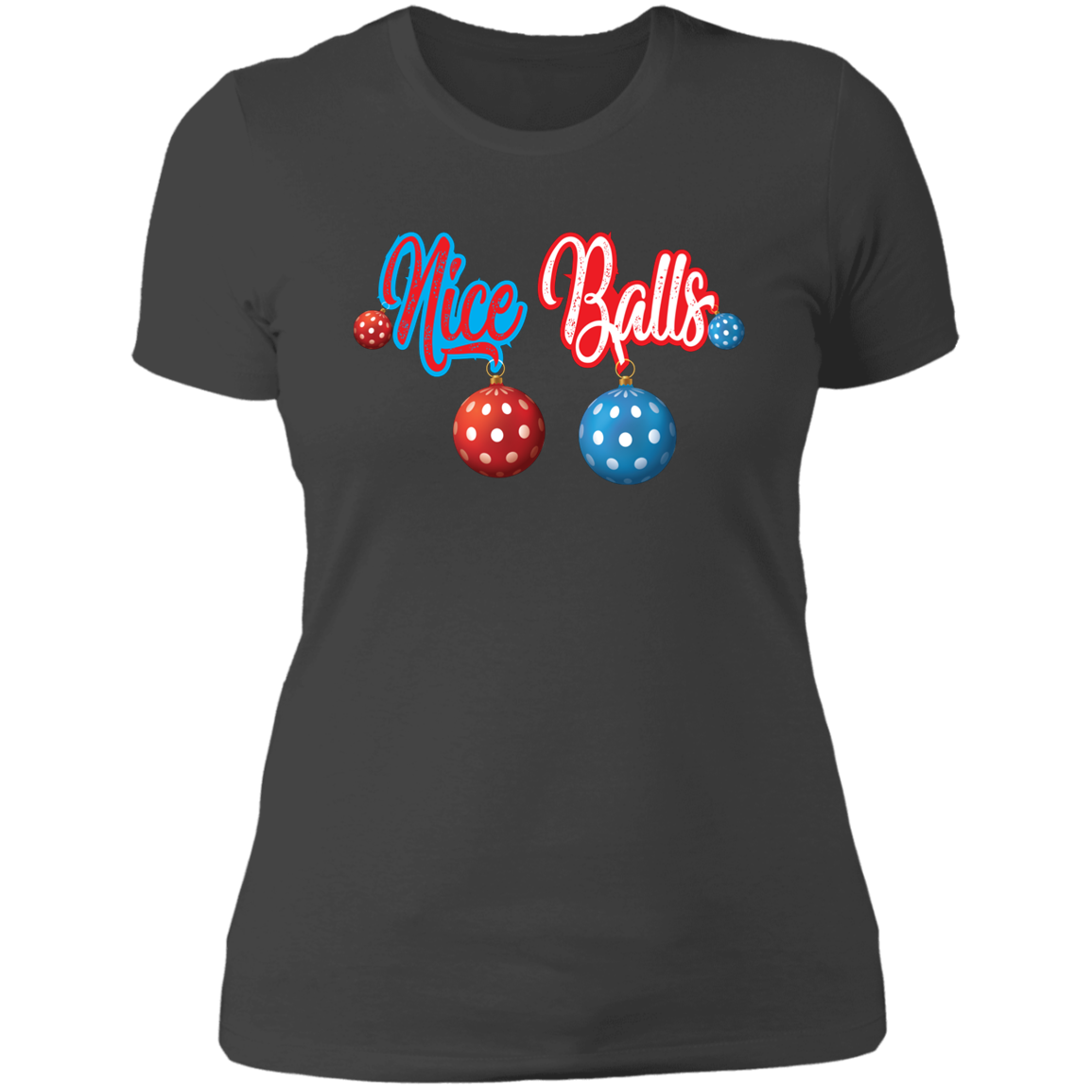 Nice Balls - Ladies' Boyfriend T-Shirt