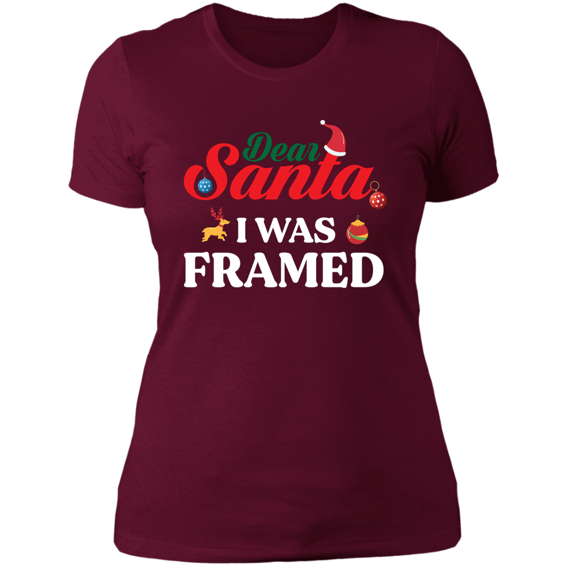 I Was Framed - Ladies' Boyfriend T-Shirt