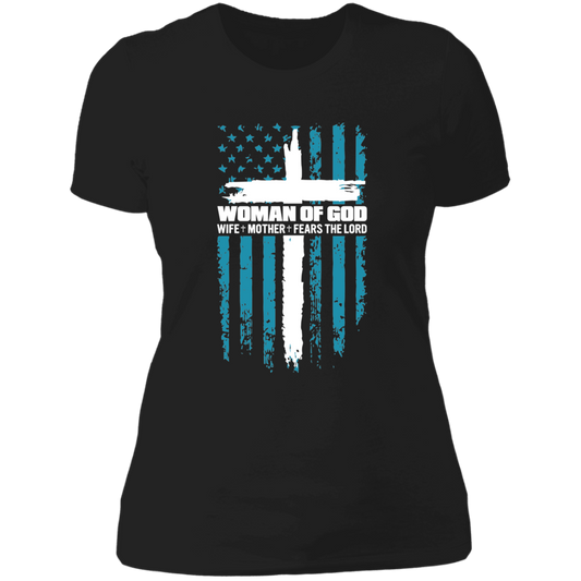 Woman of God - Ladies' Boyfriend T-Shirt