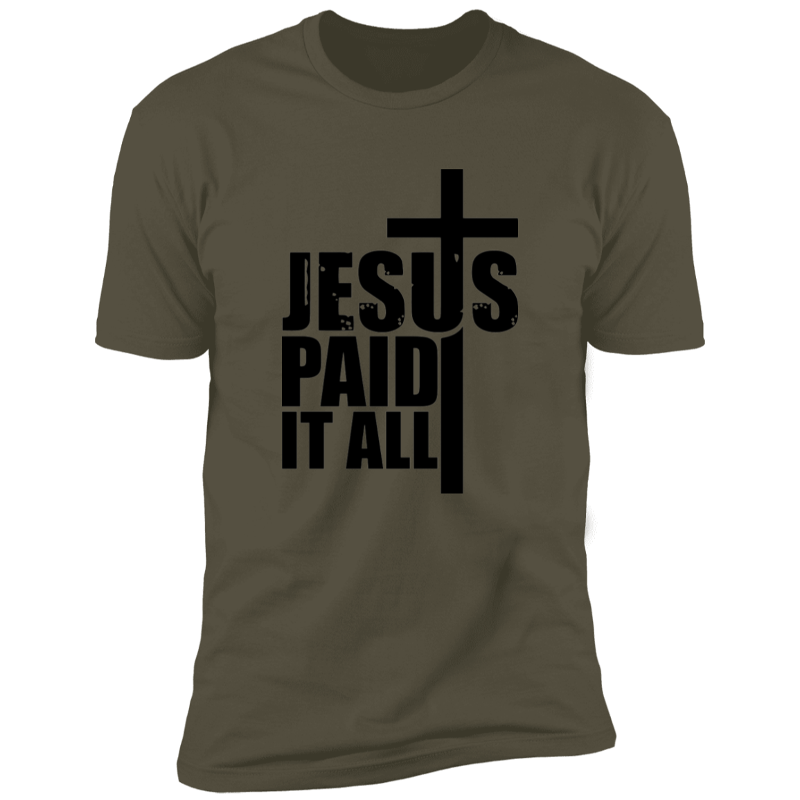 Jesus Paid It All - Premium Short Sleeve Tee