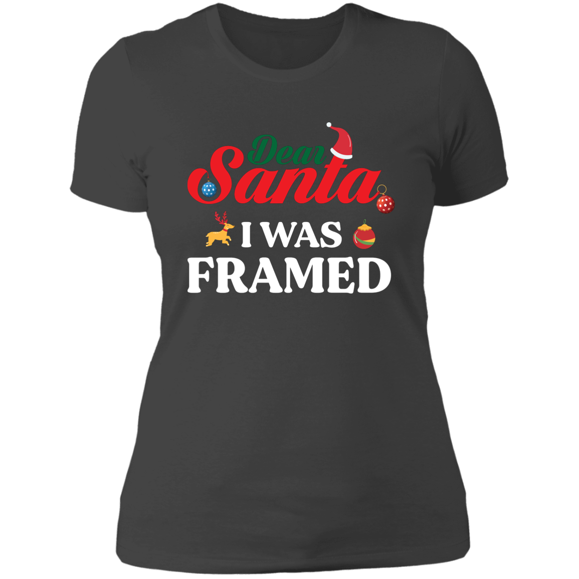 I Was Framed - Ladies' Boyfriend T-Shirt