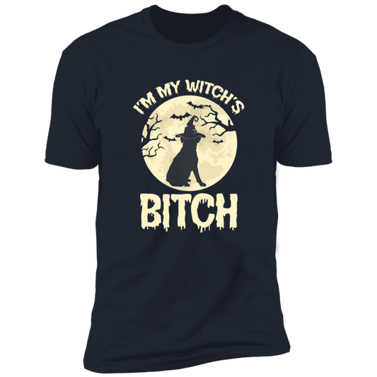 Witch's Bitch, Golden Retriever - Premium Short Sleeve Tee