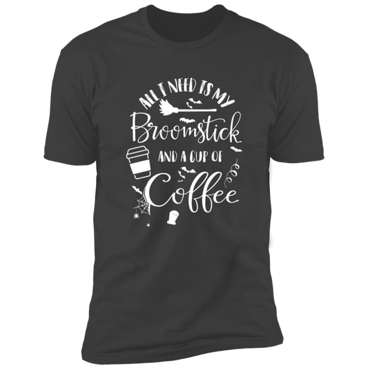 Broomstick & Coffee - Premium Short Sleeve Tee