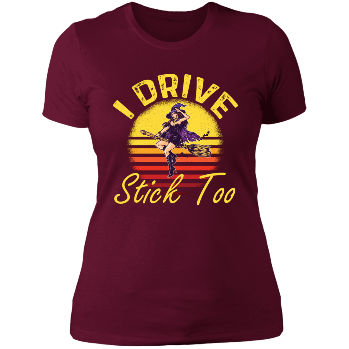 I Drive Stick Too - Ladies' Boyfriend T-Shirt