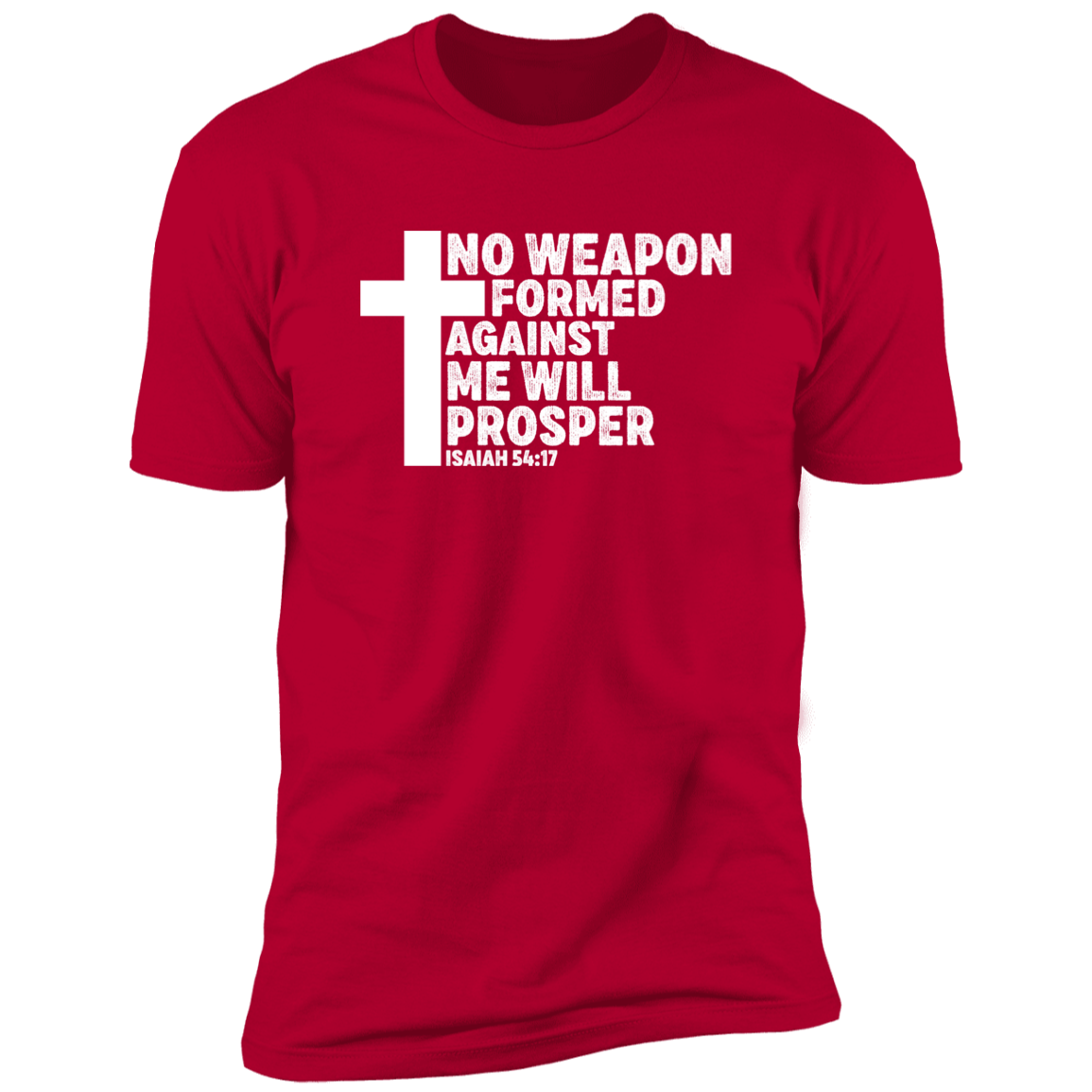 No Weapons Formed Against Me - Premium Short Sleeve Tee