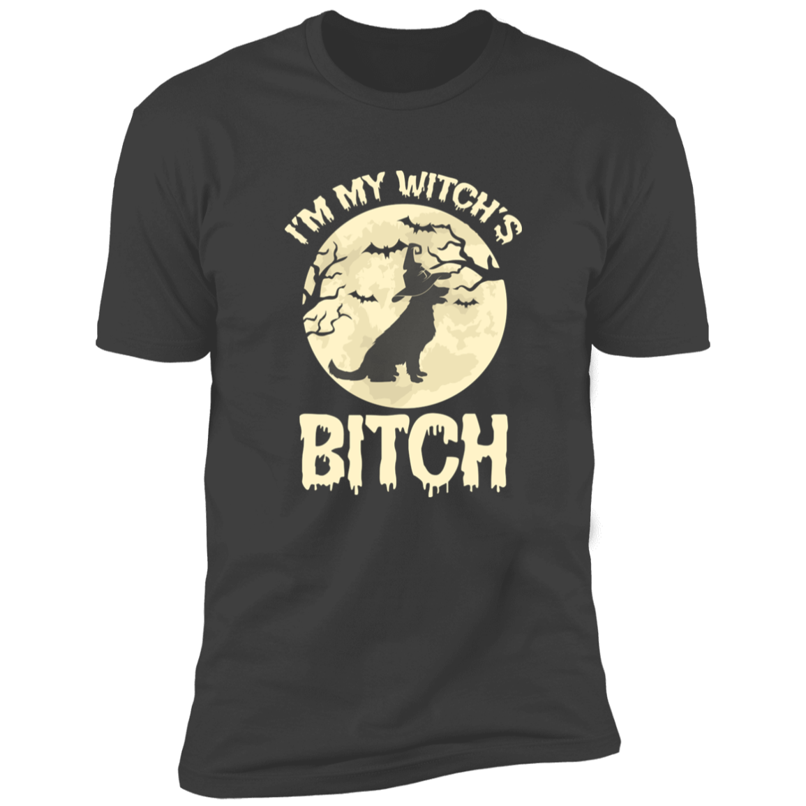 Witch's Bitch, Labrador Retriever - Premium Short Sleeve Tee