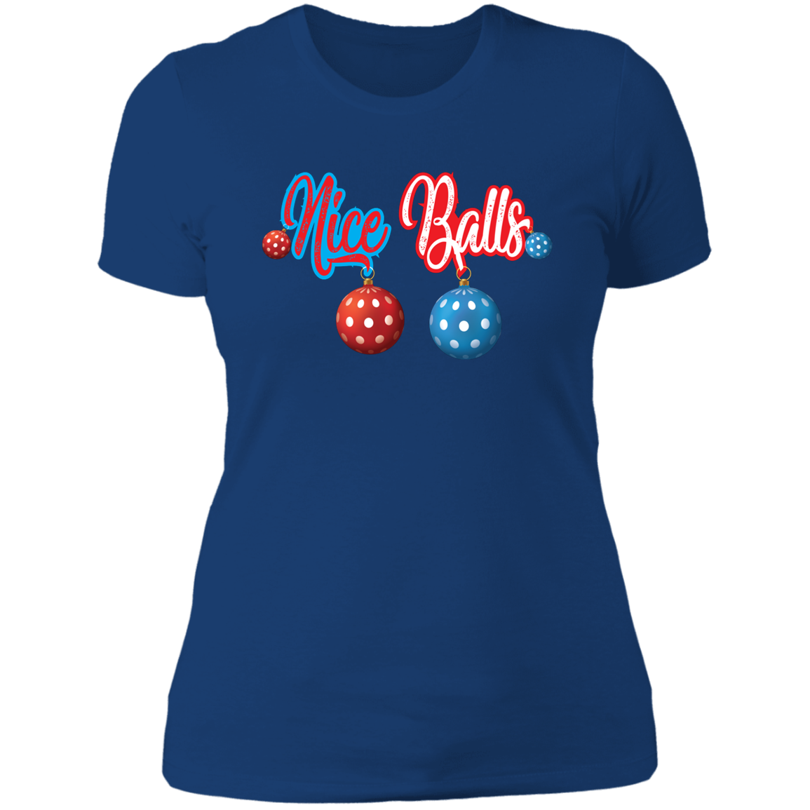 Nice Balls - Ladies' Boyfriend T-Shirt