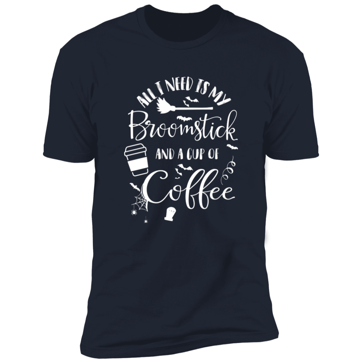 Broomstick & Coffee - Premium Short Sleeve Tee