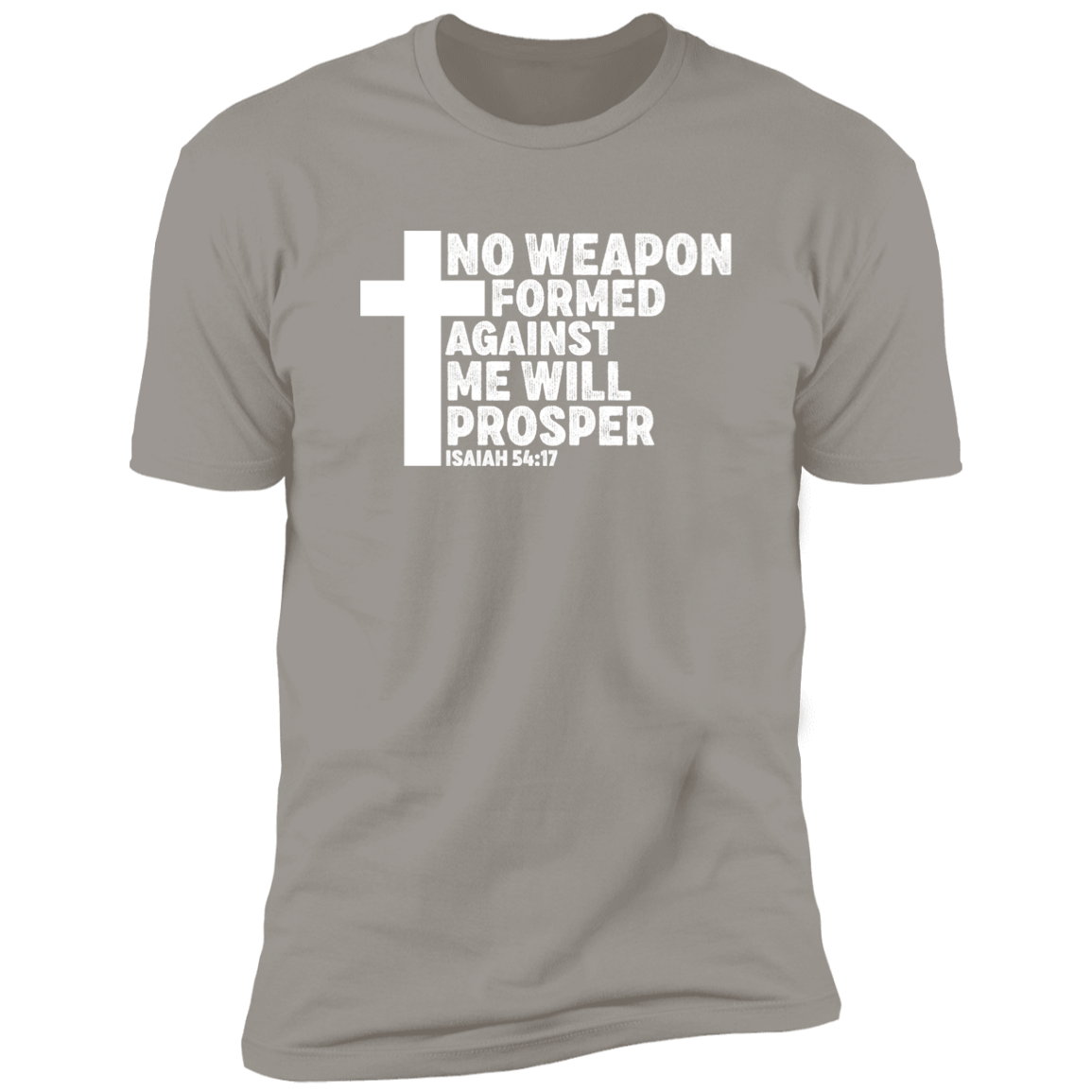 No Weapons Formed Against Me - Premium Short Sleeve Tee