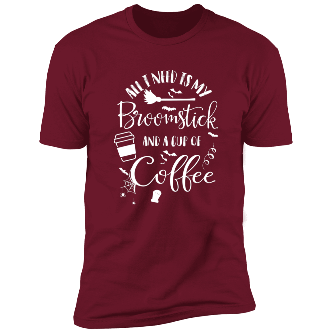 Broomstick & Coffee - Premium Short Sleeve Tee