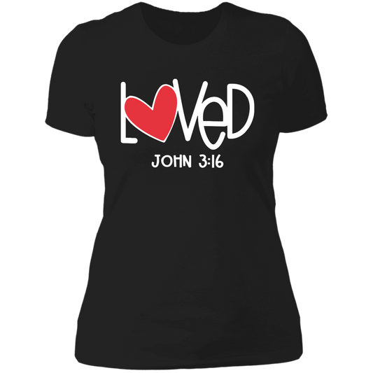 Loved - Ladies' Boyfriend T-Shirt