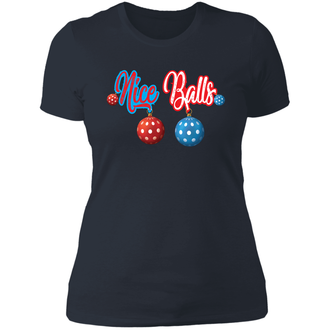 Nice Balls - Ladies' Boyfriend T-Shirt