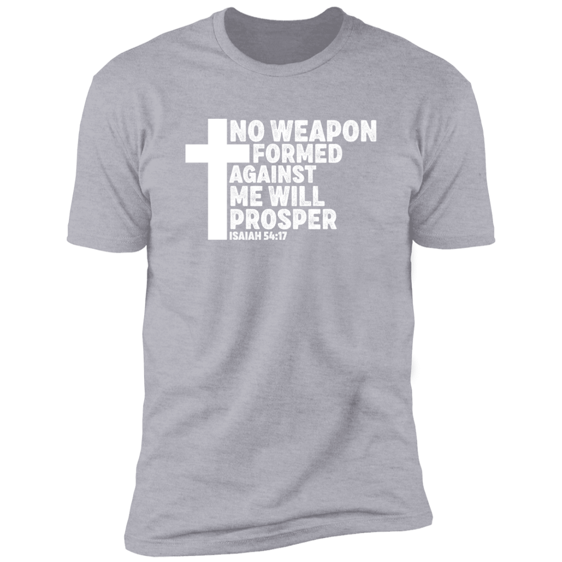 No Weapons Formed Against Me - Premium Short Sleeve Tee