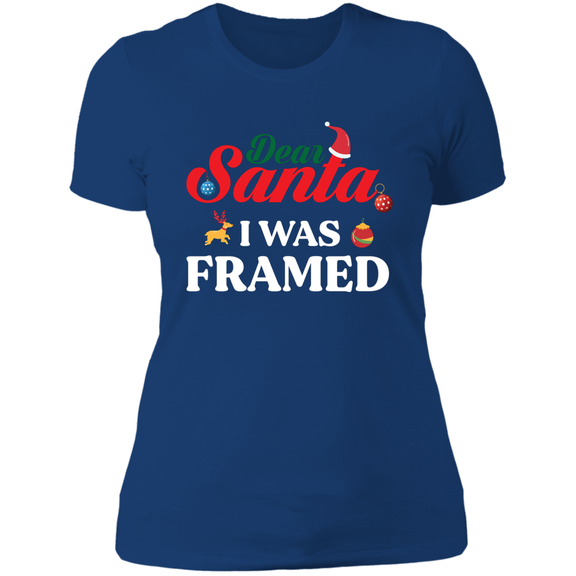 I Was Framed - Ladies' Boyfriend T-Shirt