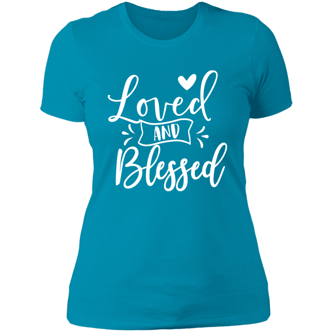 Love and Blessed - Ladies' Boyfriend T-Shirt