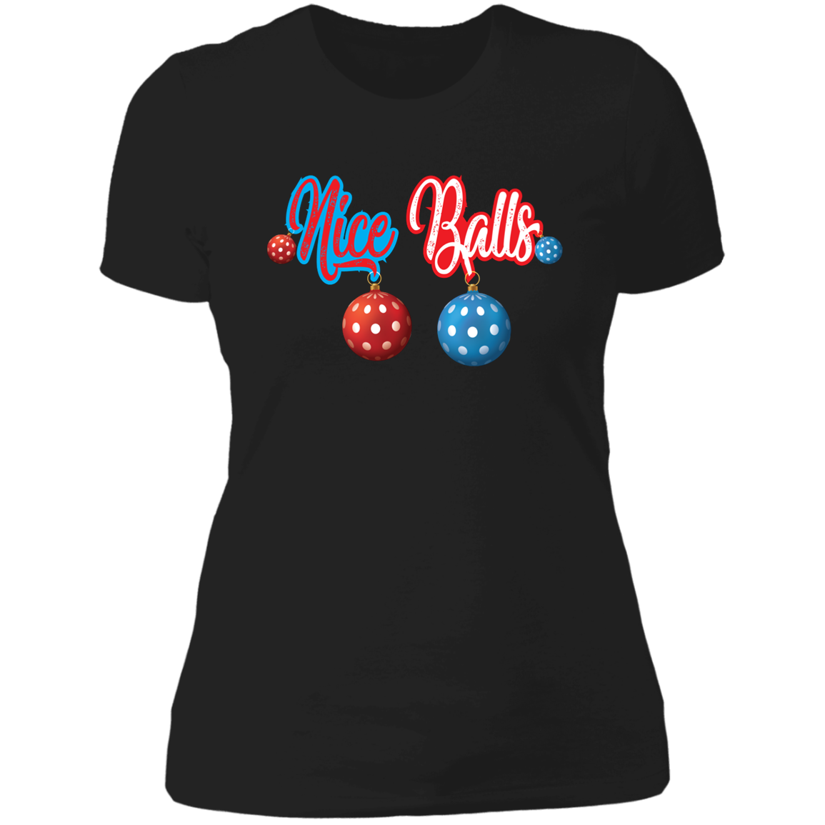 Nice Balls - Ladies' Boyfriend T-Shirt
