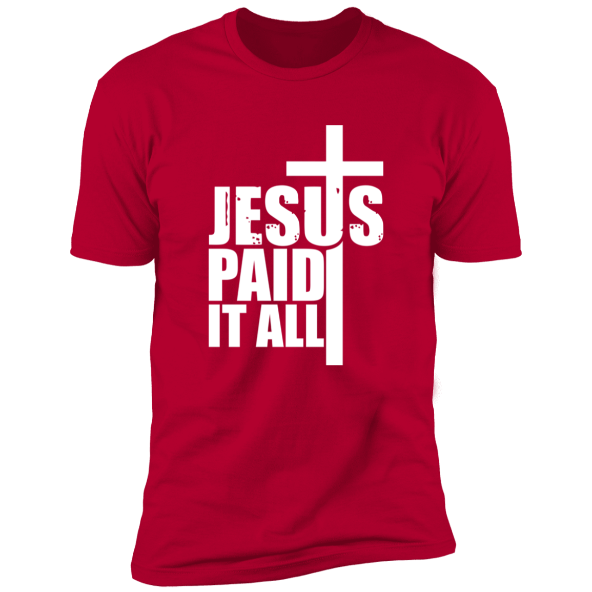 Jesus Paid it All - Premium Short Sleeve Tee