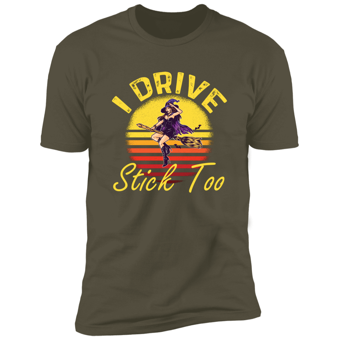 I Drive Stick Too - Premium Short Sleeve Tee