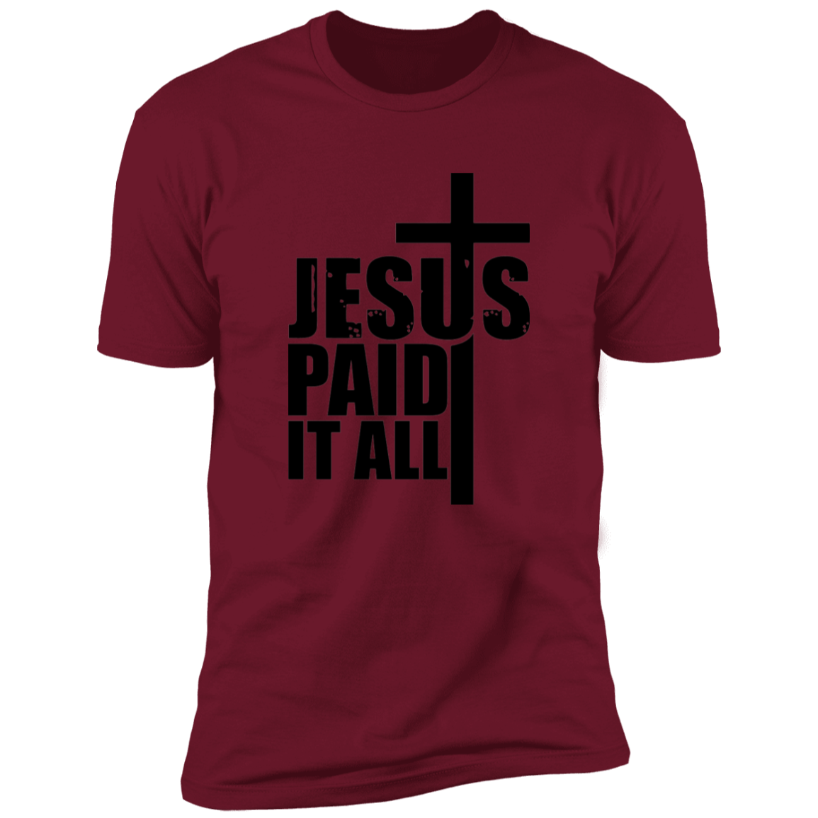 Jesus Paid It All - Premium Short Sleeve Tee