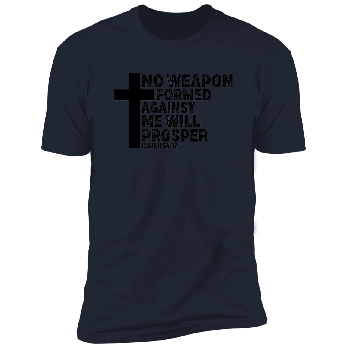 No Weapon Formed Against Me - Premium Short Sleeve Tee