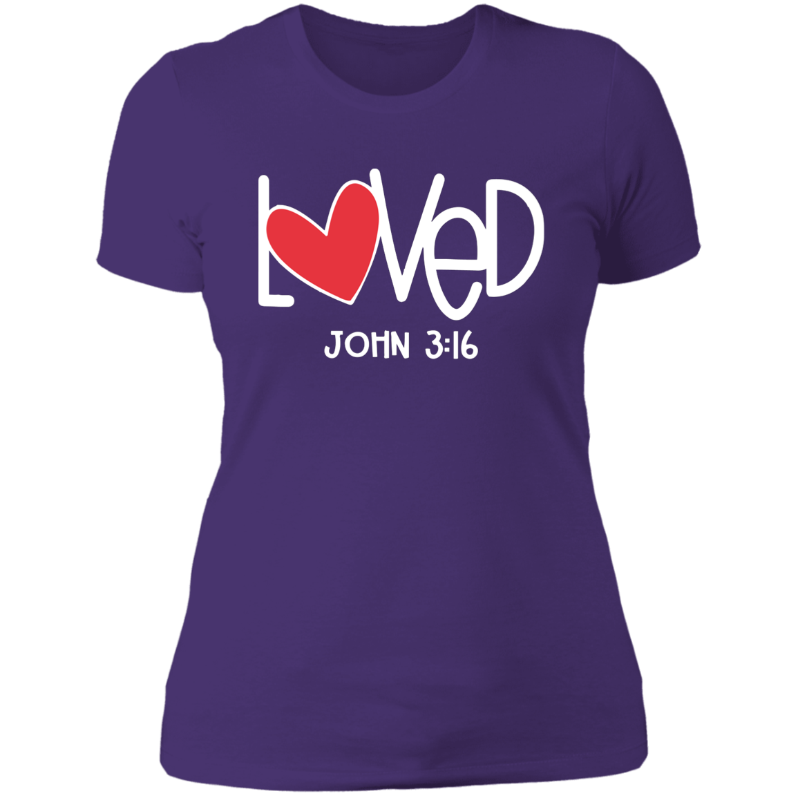 Loved - Ladies' Boyfriend T-Shirt