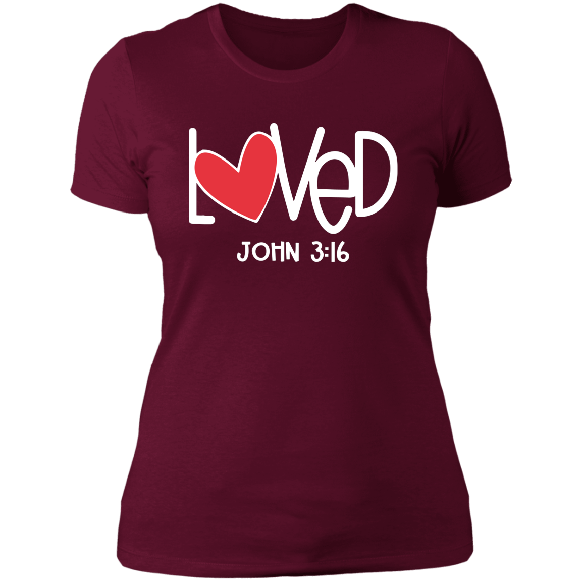 Loved - Ladies' Boyfriend T-Shirt