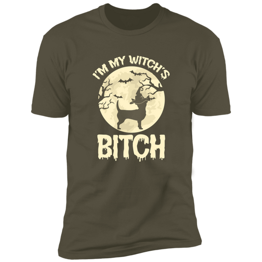 Witch's Bitch, Chihuahua - Premium Short Sleeve Tee