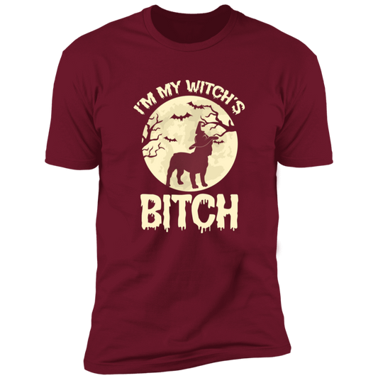 Witch's Bitch, French Bulldog - Premium Short Sleeve Tee