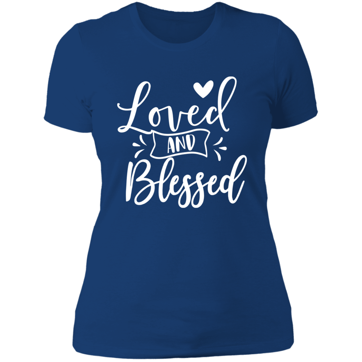 Love and Blessed - Ladies' Boyfriend T-Shirt
