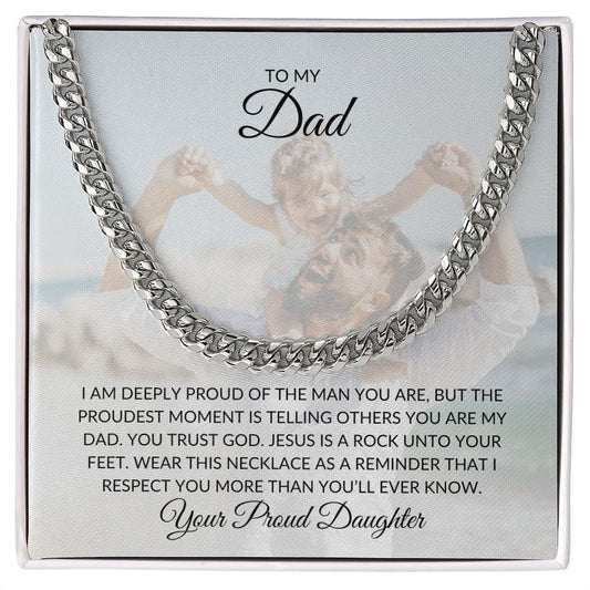 dad jewelry, cuban necklace, gift for dad, dad gift, anniversary gift, partner gift, dad gift, gift for dad, best dad gift, best dad gift, men's necklace