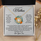 mom gift, gift for mom, love knot, best mom gift, top mom gift, necklace for mom, best mom gift, mother's day gift, to my mom, to my mother, gift for mother