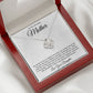 mom gift, gift for mom, love knot, best mom gift, top mom gift, necklace for mom, best mom gift, mother's day gift, to my mom, to my mother, gift for mother
